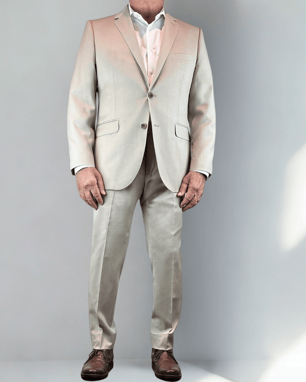Paul Betenly Modern Fit Suit Separte Jacket | Stone - Caswell's Fine Menswear