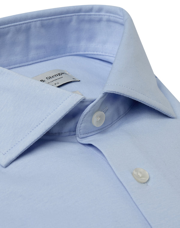 Brunn & Stengade Stretch Shirt| Light Blue - Caswell's Fine Menswear