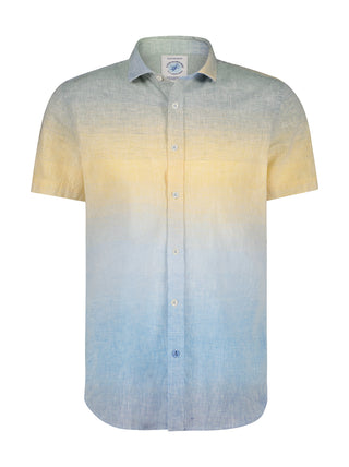A Fish Named Fred Shirt Short Sleeve, Multi - Caswell's Fine Menswear