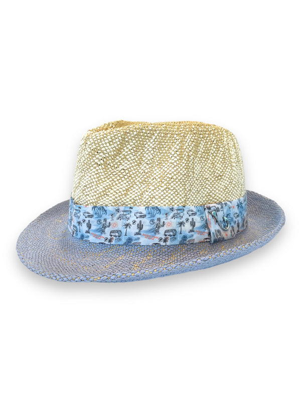 A Fish Named Fred Straw Hat - Caswell's Fine Menswear