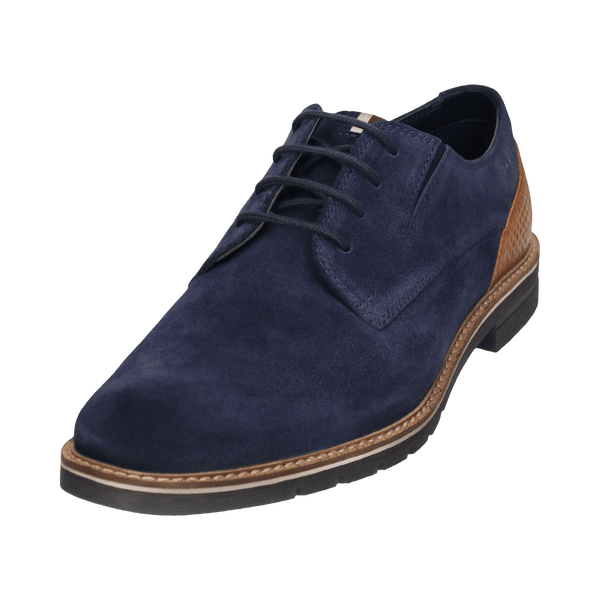 Bugattti Shoe | Dark Blue - Caswell's Fine Menswear