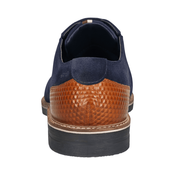 Bugattti Shoe | Dark Blue - Caswell's Fine Menswear