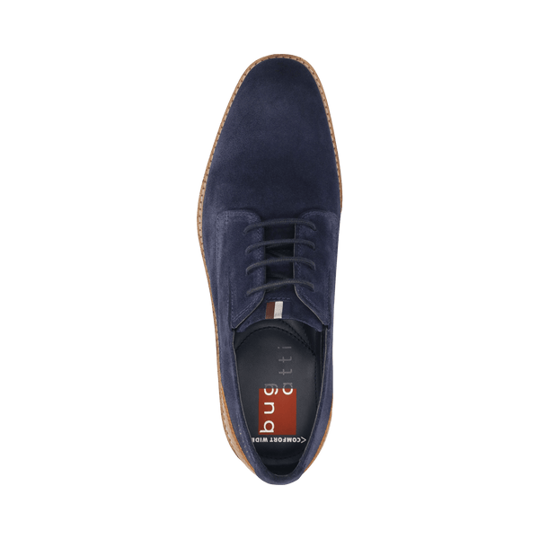 Bugattti Shoe | Dark Blue - Caswell's Fine Menswear