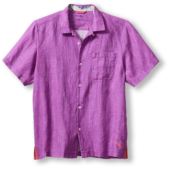 Tommy Bahama Sea Glass Camp Shirt | Island Bouquet - Caswell's Fine Menswear