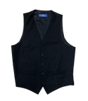 Vest, Black - Caswell's Fine Menswear