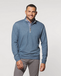 Johnnie-O Sully 1/4 Zip Pullover, Helios Blue - Caswell's Fine Menswear