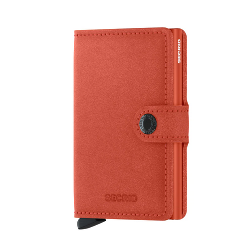 Secrid Mini Wallet Orange - Caswell's Fine Menswear