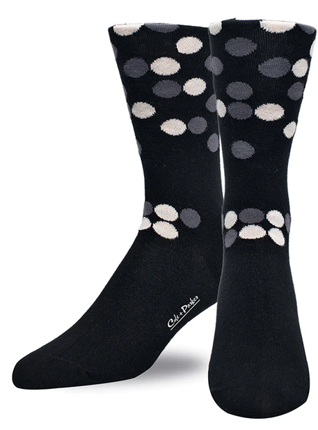 Cole & Parker Socks Braavos | Black - Caswell's Fine Menswear