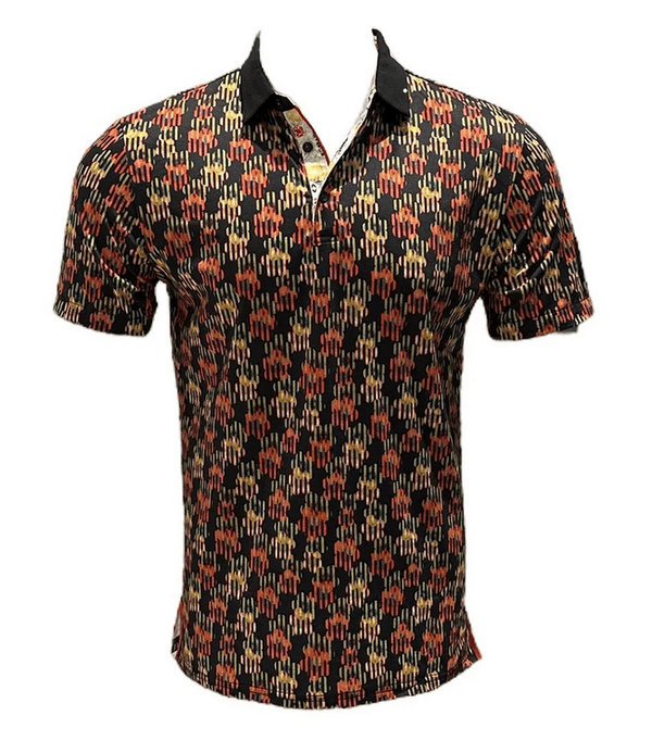 Sugar Polo Shirt Showtime | Peach - Caswell's Fine Menswear