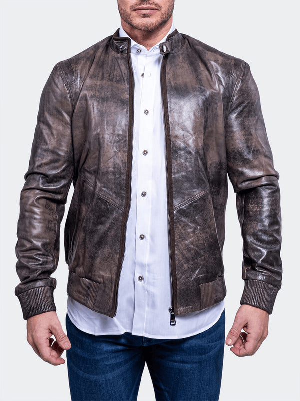 Maceoo Leather Resistance1015 | Brown - Caswell's Fine Menswear