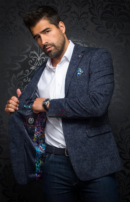 AU NOIR BLAZER HARDY MIDNIGHT