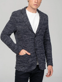 Ron Tomson Modern Cotton Jackets | Navy White