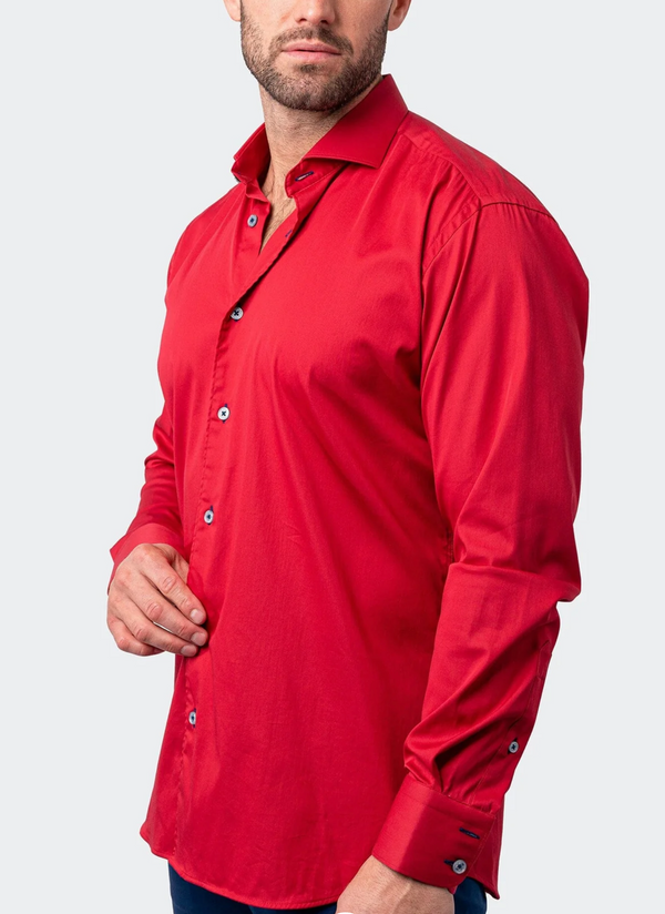 Maceoo Soft Butter Shirt Red