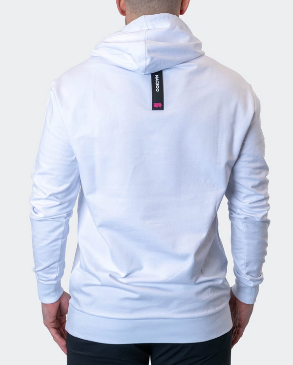 Maceoo True Colours Hoodie White