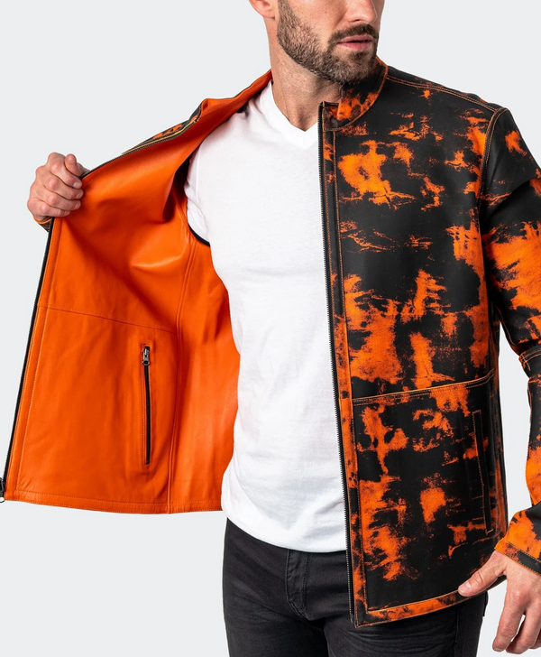 Maceoo Leather Lab Orange