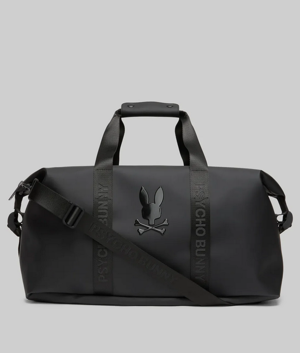 Sac de sport Psycho Bunny Duffle Bag | Noir
