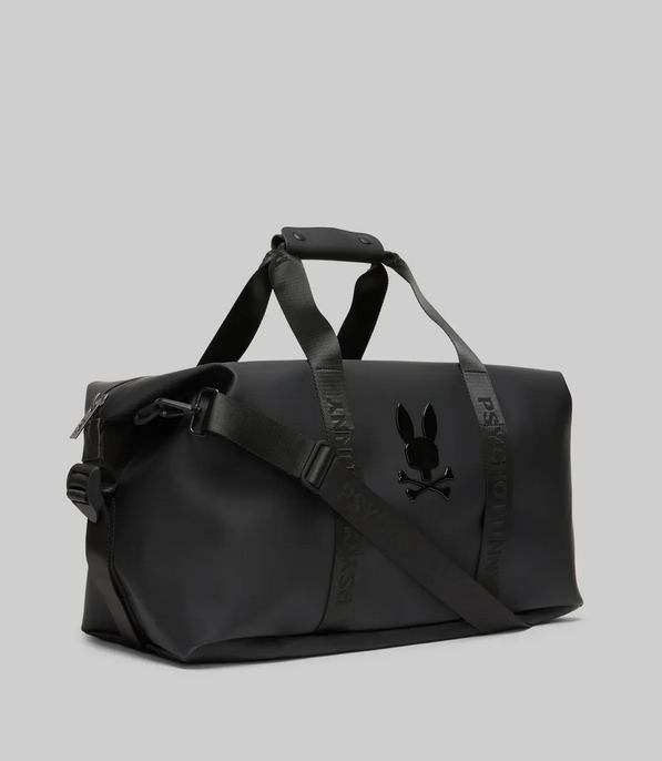 Sac de sport Psycho Bunny Duffle Bag | Noir