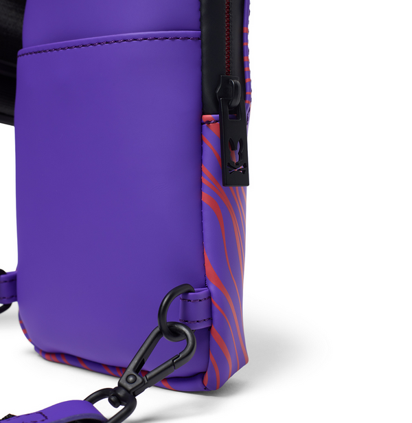 Psycho Bunny Men's Rubberized Crossbody | Liberty