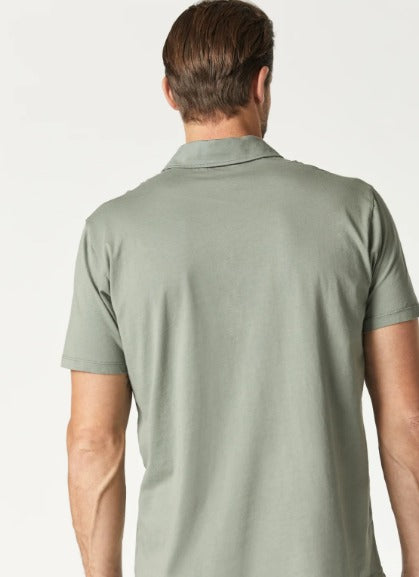 Mavi Polo Shirt Relaxed Fit | Agave Green - Caswell's Fine Menswear
