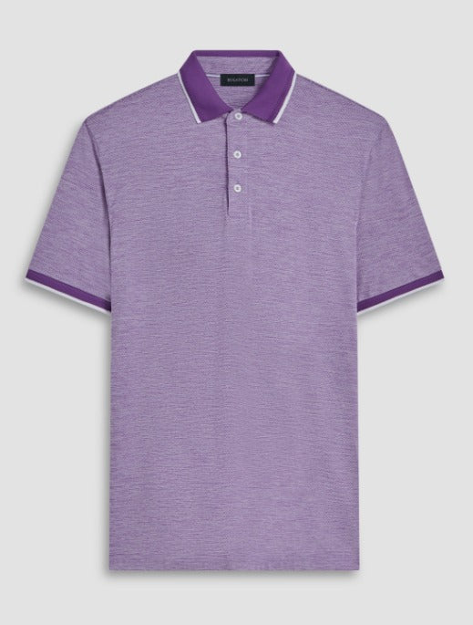 Bugatchi Polo Shirt, Orchid - Caswell's Fine Menswear