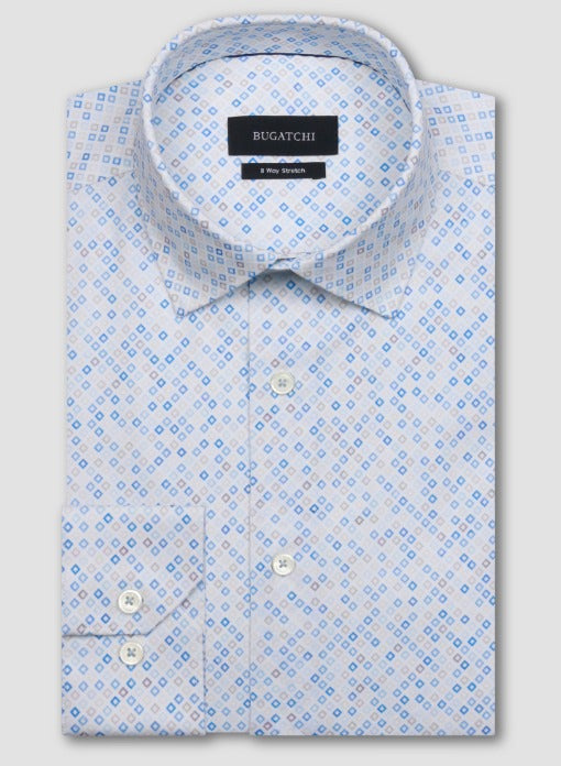 Bugatchi Shirt Ooohcotton James, Air Blue - Caswell's Fine Menswear
