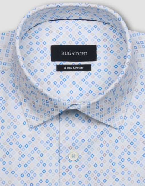 Bugatchi Shirt Ooohcotton James, Air Blue - Caswell's Fine Menswear