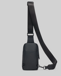 Psycho Bunny Men's Rubberized Crossbody | Black2