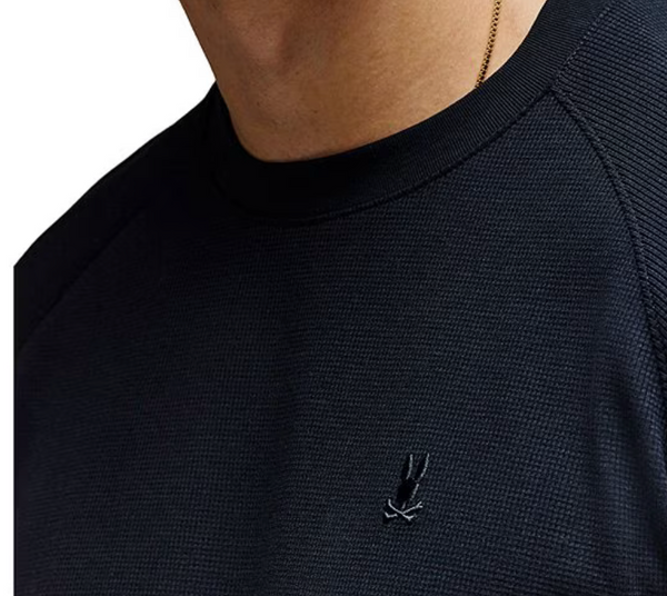 Psycho Bunny Men's Long Sleeve Evans | Black