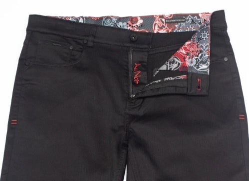 Au Noir Jeans Johnny-SKC, Black - Caswell's Fine Menswear