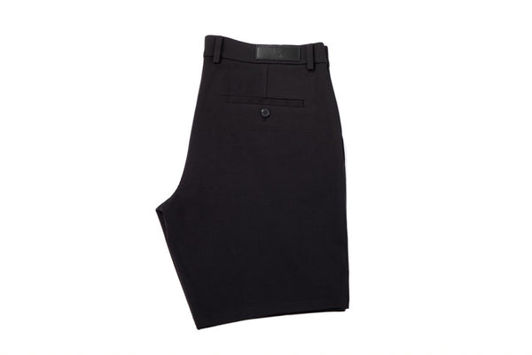 Au Noir Shorts | SOLARIS-GIACOMO, Black - Caswell's Fine Menswear