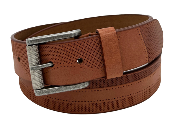 Bench Craft Leather Belt | Congac - Caswell's Fine Menswear