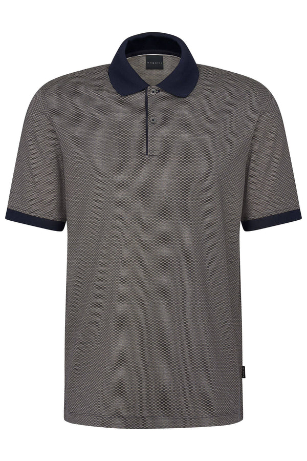 Bugatti Polo Shirt | Navy/Grey - Caswell's Fine Menswear