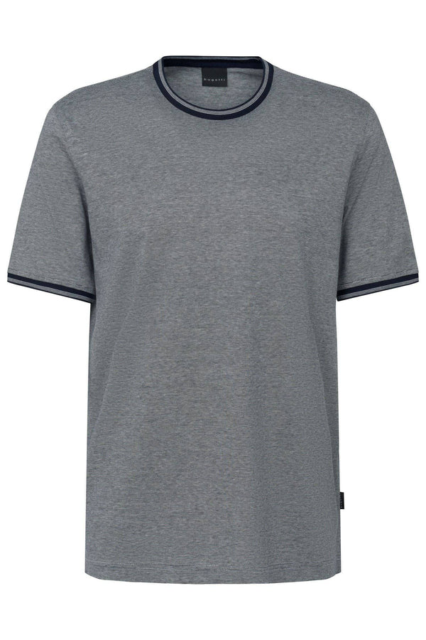 Bugatti Crew Neck Tee | Navy - Caswell's Fine Menswear