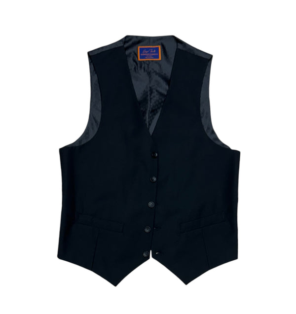 Giorgio Fiorelli Vest | Black - Caswell's Fine Menswear