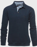 Ethnic Blue SIGNATURE Polo Sweater Soft Touch | Black/Blue