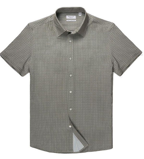 Projek Raw Shirt Short Sleeve | Black - Caswell's Fine Menswear