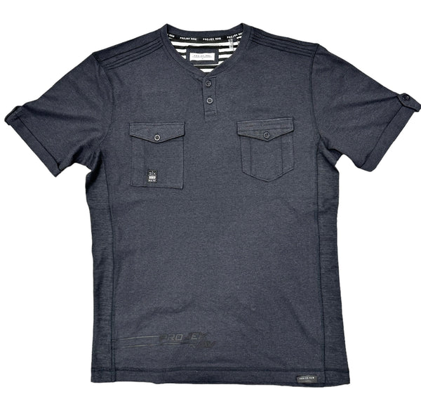 Projek Raw Tee | Charcoal - Caswell's Fine Menswear
