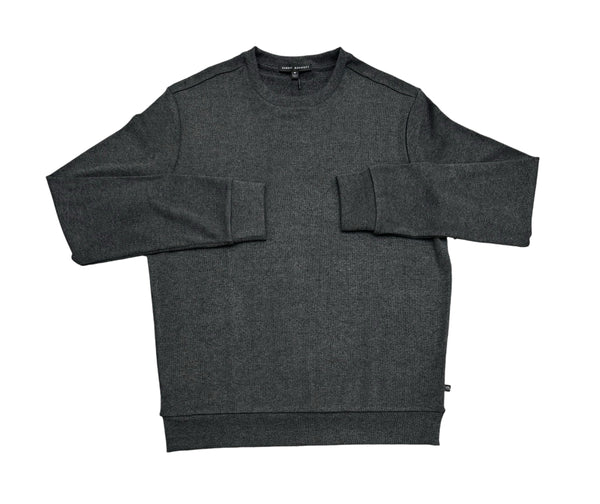 Robert Barakett Crew Neck Bodhi | Charcoal - Caswell's Fine Menswear