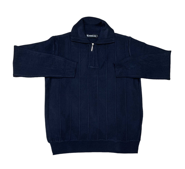 Sergio Louis Sweater, Navy - Caswell's Fine Menswear