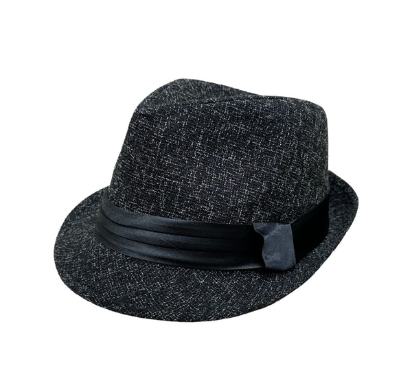 Westend Fedora | Black - Caswell's Fine Menswear