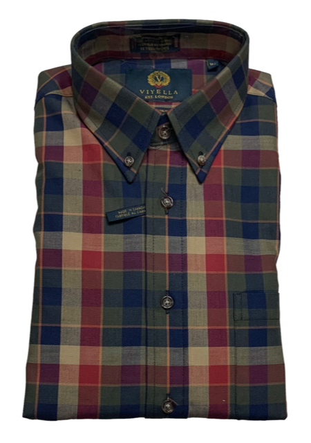 Button Down Shirt, Moss - Caswell's Fine Menswear