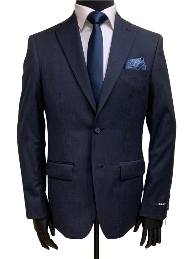 Suit Separate Jacket Check, Navy - Caswell's Fine Menswear