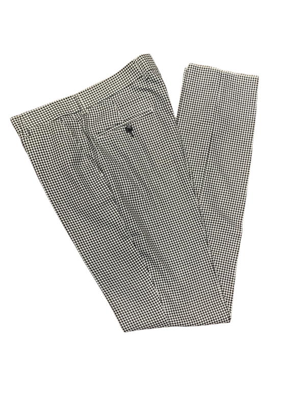 Dress Pant Hounds Tooth, Black/White - Caswell's Fine Menswear
