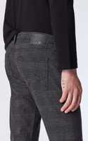 Jake Slim Leg Check Fancy, Grey - Caswell's Fine Menswear