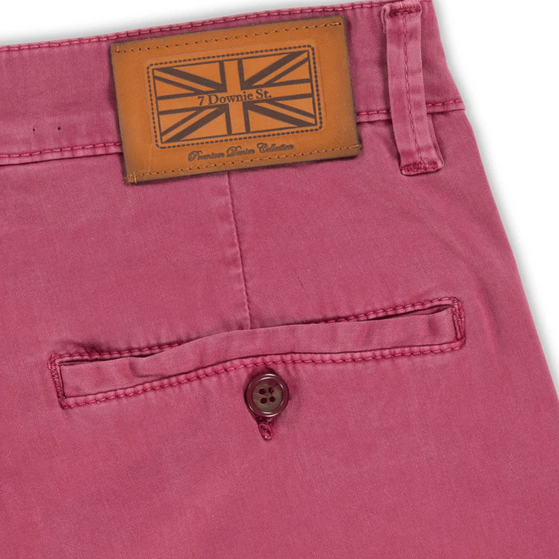 Luxury Stretch Shorts, Pink - Caswell's Fine Menswear