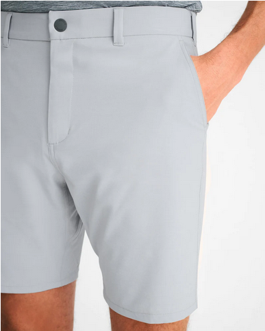 Calcutta PREP-FORMANCE Woven Shorts, Chrome - Caswell's Fine Menswear