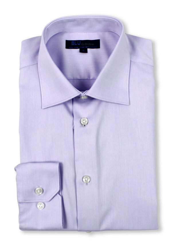 BLU DRESS SHIRT MODERN FIT MAUVE - Caswell's Fine Menswear