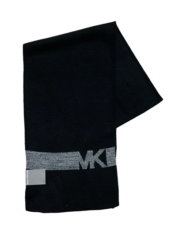 Graphic Scarf, Black - Caswell's Fine Menswear