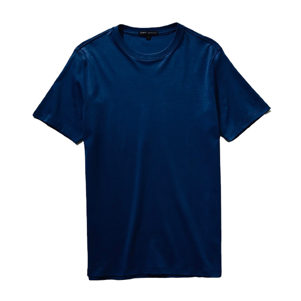 ROBERT BARAKETT TEE IN BLUE NITE - Caswell's Fine Menswear