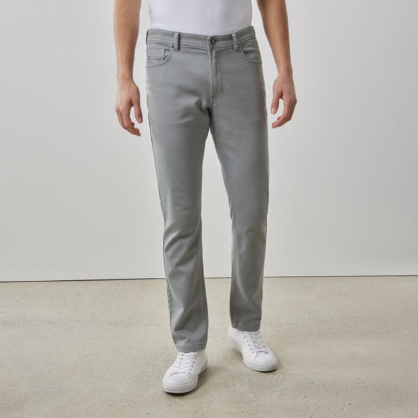 Robert Barakett Linear Pant | Light Grey - Caswell's Fine Menswear